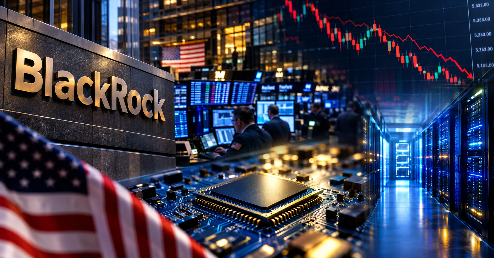 BlackRock Cuts US Stock Outlook to Neutral as AI Market Volatility Rises